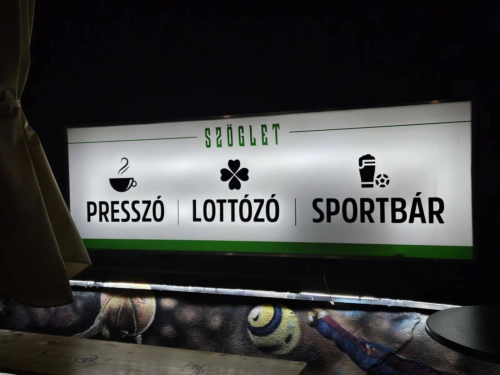 Szöglet Sport Bár – 2026 – Folyamatosan megújulunk