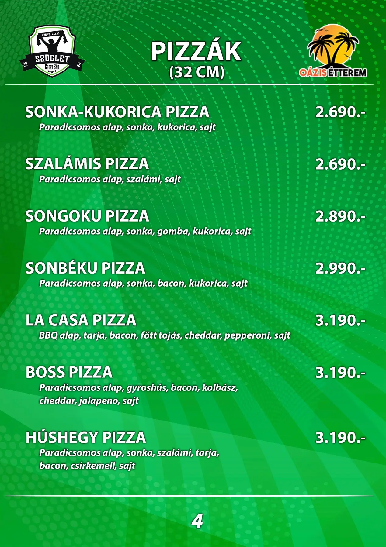 Pizzák